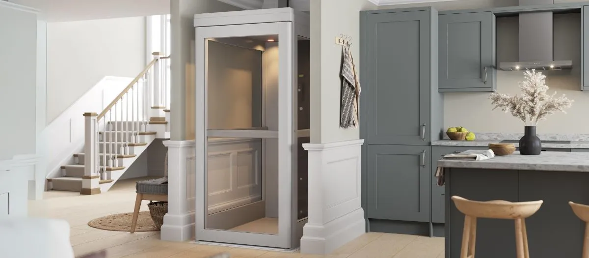 connect xl home elevator next to the kitchen