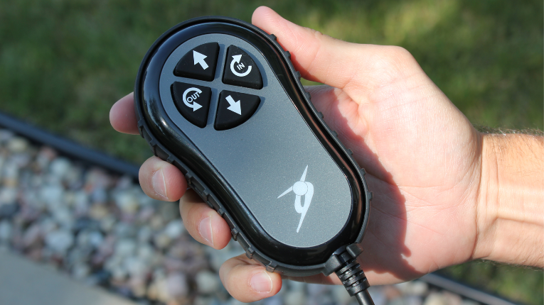 curb sider scooter lift exterior remote