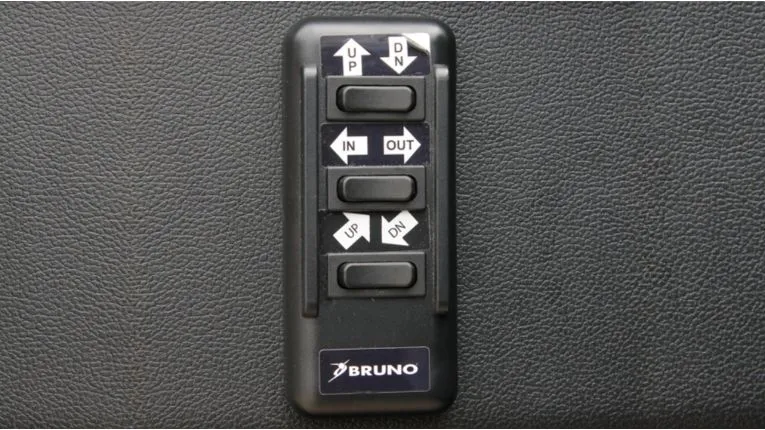 out rider scooter lift driver door control